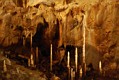 Stalagmity jaskini Javoricskiej